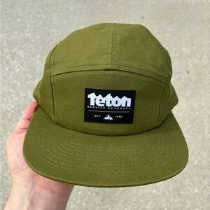 Teton Gravity Research Five Panel Strap Back Hat